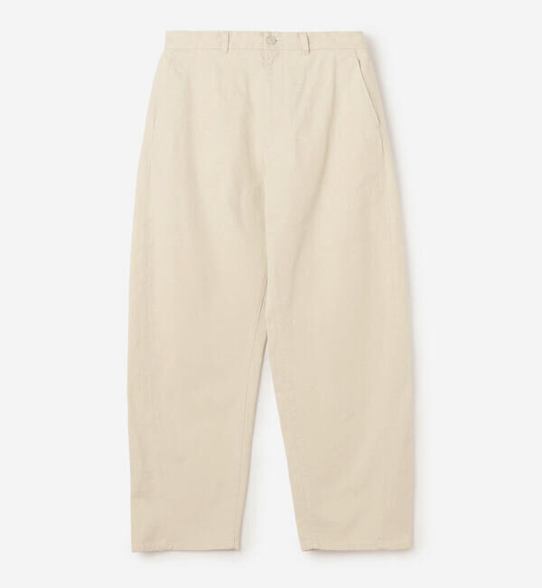 ORCIVAL「ORCIVAL | コットンドライツイル ワイドカーブパンツ MEN」|チノ|GREIGE