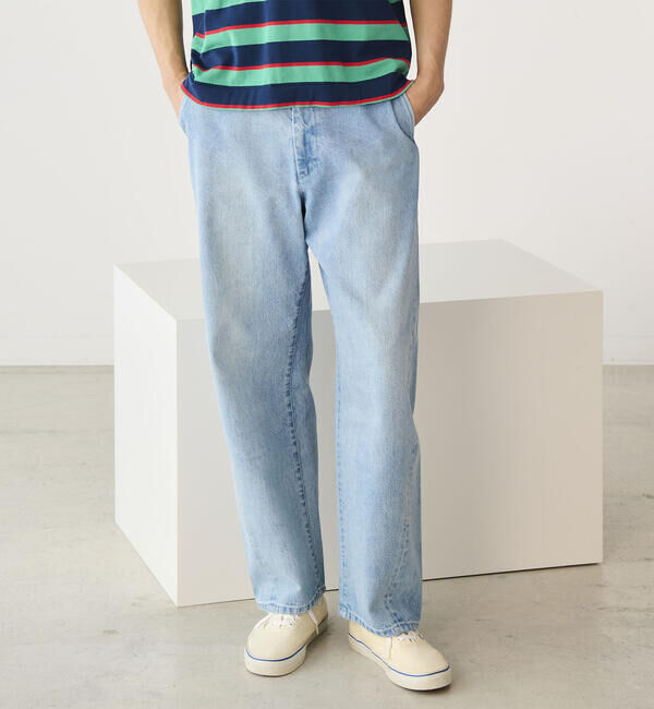 ORCIVAL「ORCIVAL | コットンドライツイル ワイドカーブパンツ MEN」|デニム|