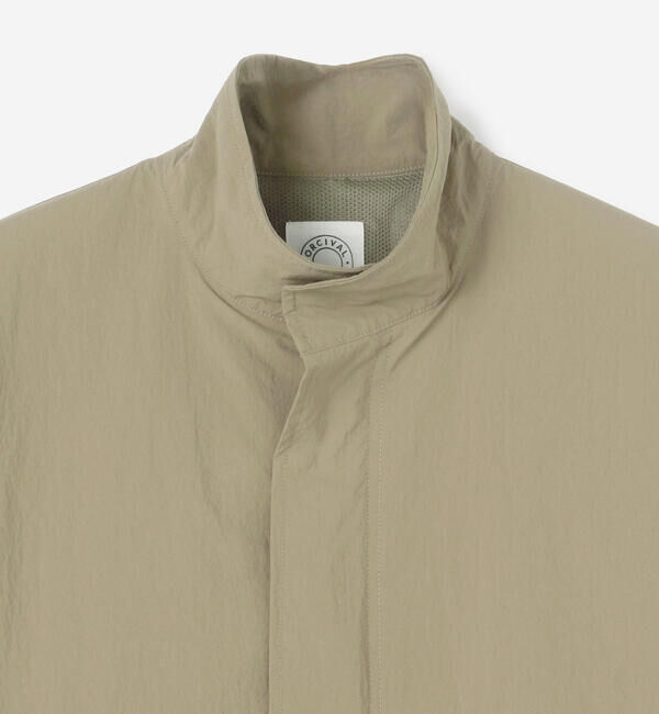 ORCIVAL「ORCIVAL | ペーパーライクナイロン スタンドカラージャケット MEN」|テーラードジャケット|