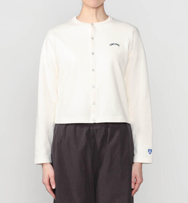 ORCIVAL「ORCIVAL | 裏毛 クルーネックカーディガン WOMEN」|その他|