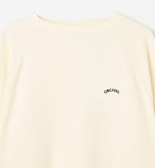ORCIVAL「ORCIVAL | コットン裏毛 ボートネックプルオーバー MEN」|スウェット・ジャージ|