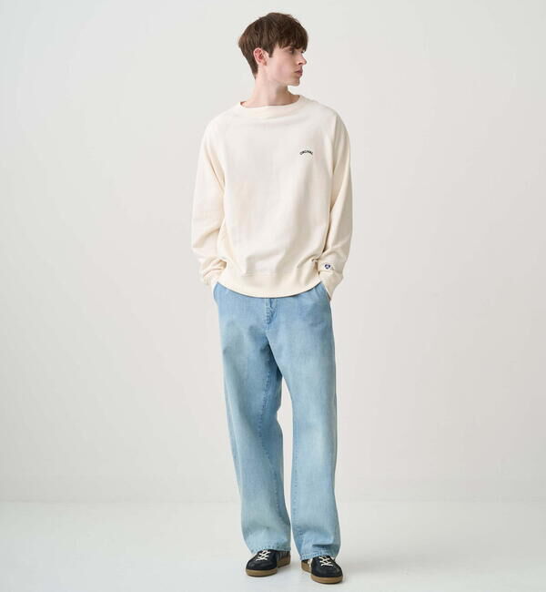 ORCIVAL「ORCIVAL | コットン裏毛 ボートネックプルオーバー MEN」|スウェット・ジャージ|