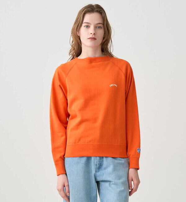 ORCIVAL「ORCIVAL | コットン裏毛 ボートネックプルオーバー WOMEN」|スウェット・ジャージ|