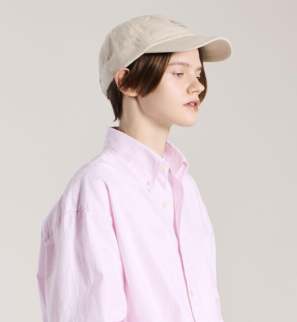  「Brooks Brothers |〈別注〉コットンツイル ベースボールキャップ BEIGE UNISEX」|キャップ・キャスケット|
