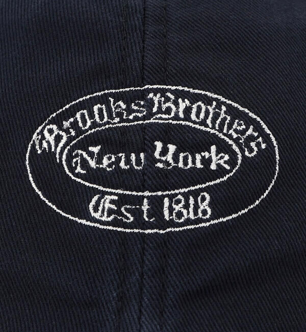  「Brooks Brothers |〈別注〉コットンツイル ベースボールキャップ NAVY UNISEX<br>」|キャップ・キャスケット|