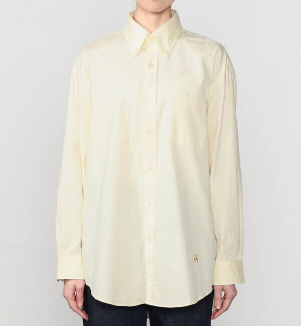  「Brooks Brothers |〈別注〉ピンポイントオックスフォード ポロカラーボタンダウンシャツ WOMEN」|シャツ・ブラウス|