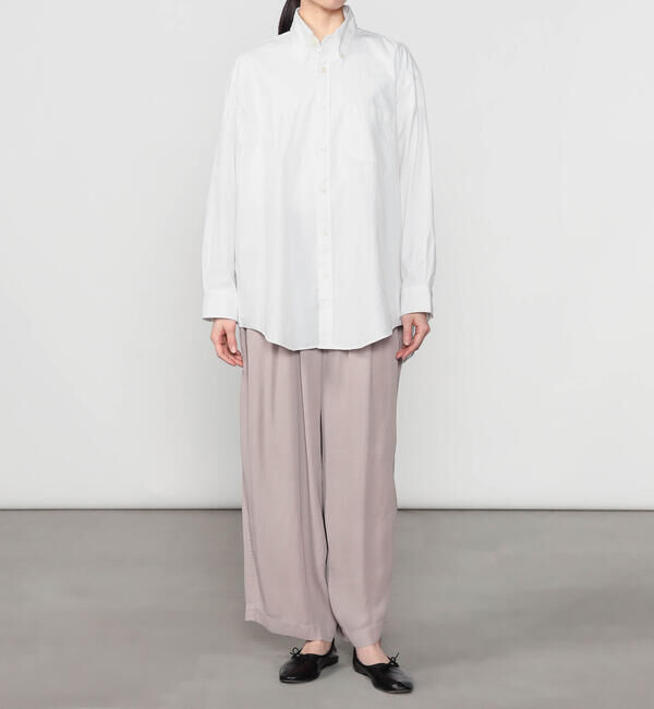  「Brooks Brothers |〈別注〉ピンポイントオックスフォード ポロカラーボタンダウンシャツ WOMEN」|シャツ・ブラウス|