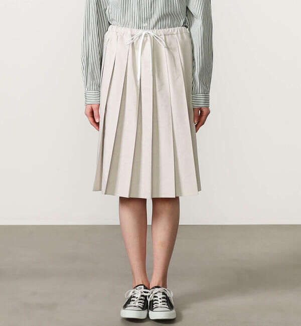 GYMPHLEX「Gymphlex | オクスフォード プリーツスカート WOMEN」|スカート|