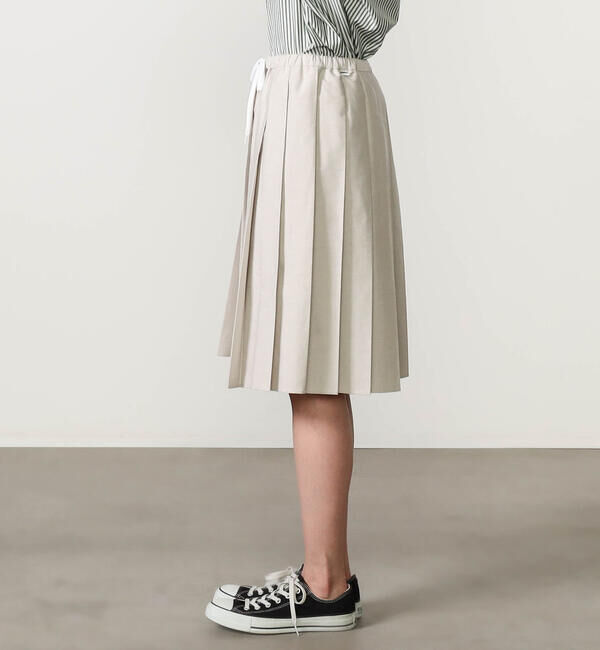 GYMPHLEX「Gymphlex | オクスフォード プリーツスカート WOMEN」|スカート|
