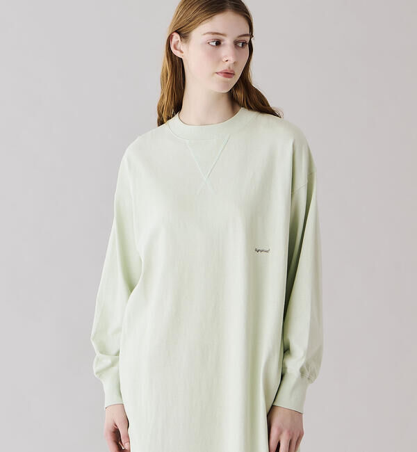 GYMPHLEX「Gymphlex | コットンジャージー クルーネックワンピース WOMEN」|ワンピース|