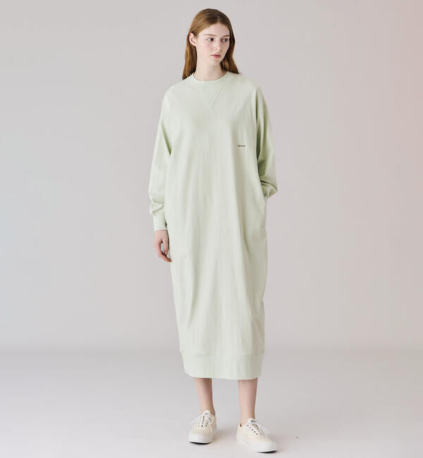 GYMPHLEX「Gymphlex | コットンジャージー クルーネックワンピース WOMEN」|ワンピース|