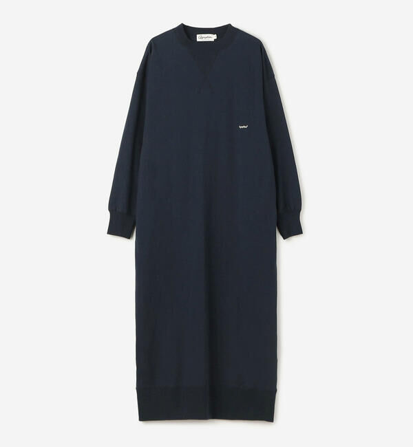 GYMPHLEX「Gymphlex | コットンジャージー クルーネックワンピース WOMEN」|ワンピース|