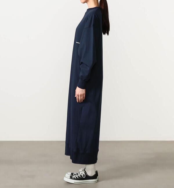 GYMPHLEX「Gymphlex | コットンジャージー クルーネックワンピース WOMEN」|ワンピース|