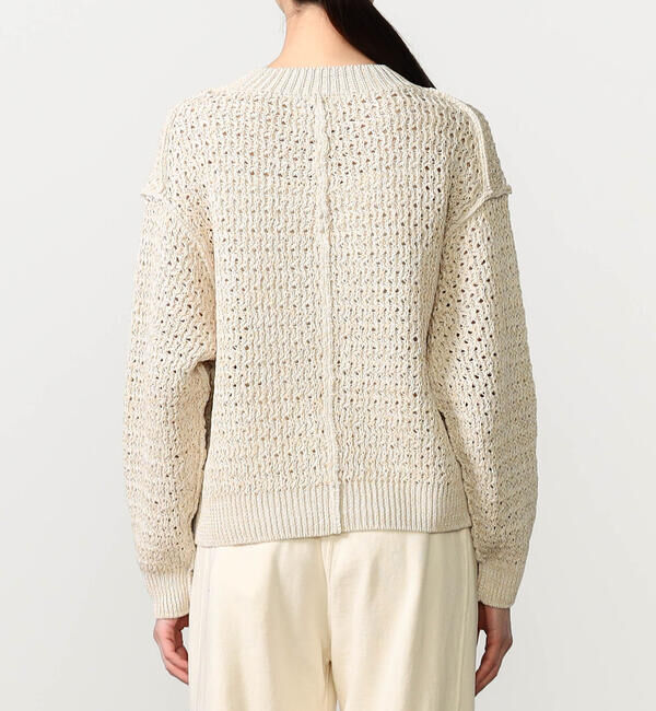 UNFIL「UNFIL | ハニーコンボ メッシュニットプルオーバー WOMEN」|ニット・セーター|