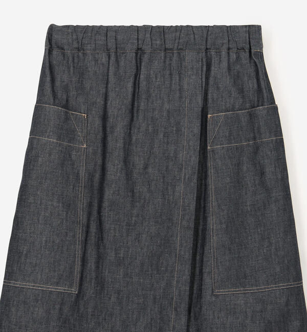  「nicholson & nicholson | デニム ラップスカート WOMEN」|スカート|