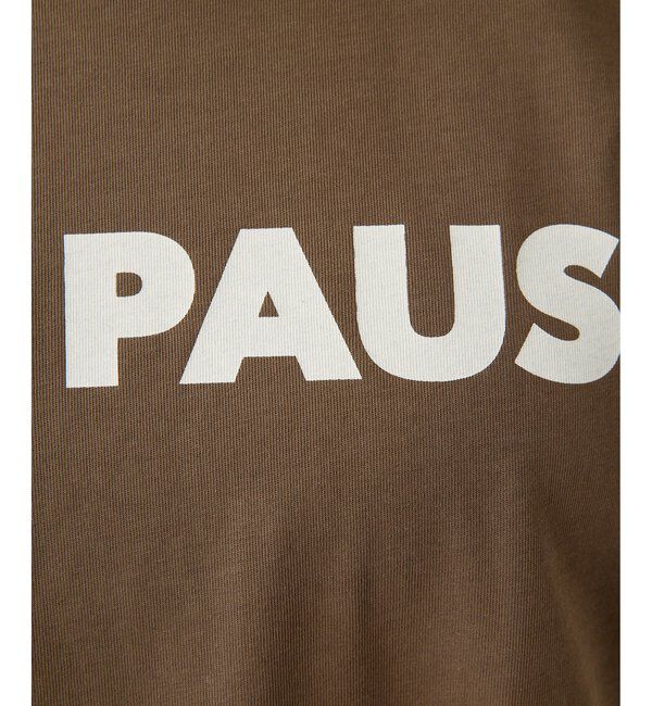 THE PAUSE「【THE PAUSE】THE PAUSEロングスリーブTシャツ」|Tシャツ・カットソー|