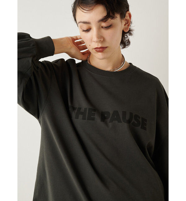 THE PAUSE「【THE PAUSE】THE PAUSEロングスリーブTシャツ」|Tシャツ・カットソー|