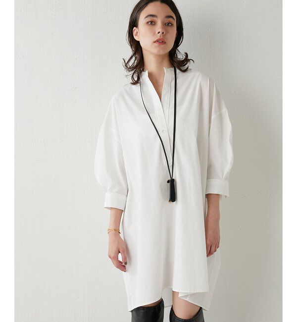  「刺繍チュニックシャツ」|シャツ・ブラウス|