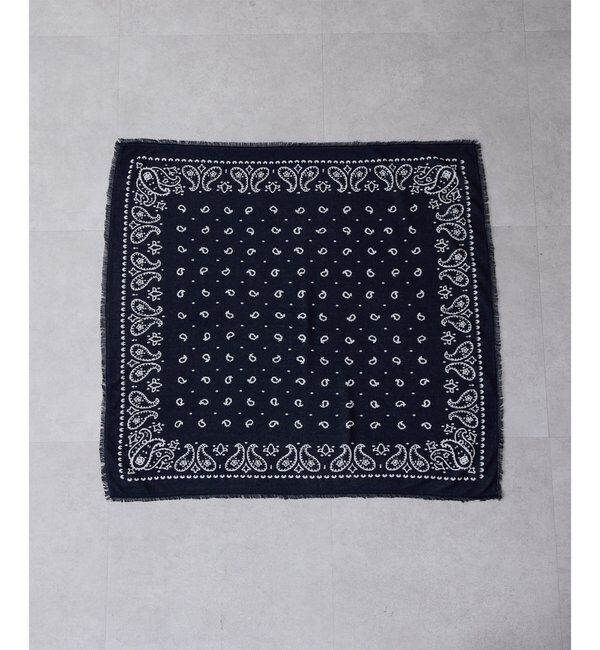  「バンダナニットスカーフ」|マフラー|