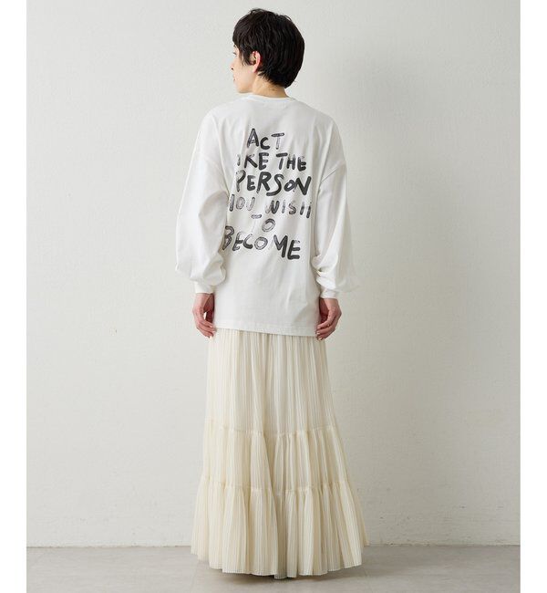 THE PAUSE「【THE PAUSE】バックロゴロンTEE」|Tシャツ・カットソー|