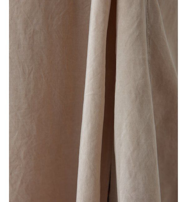 Drawing Numbers「【Drawing Numbers】ピグメントキュプラシャツワンピース」|ワンピース|