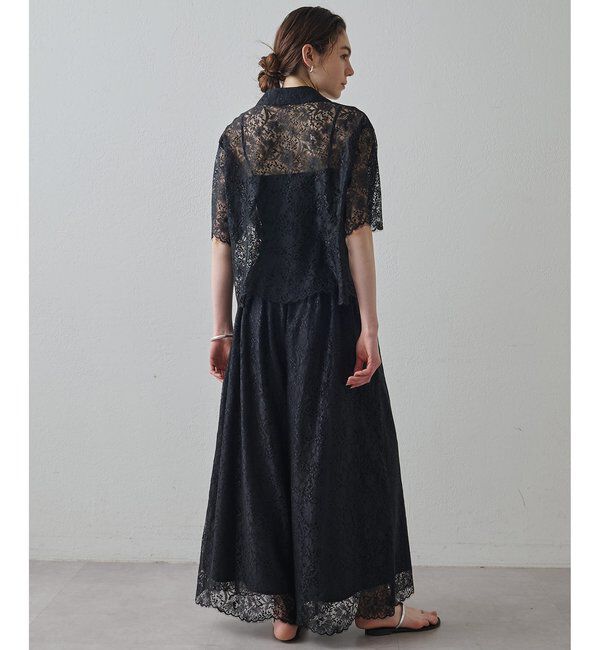 Drawing Numbers「【Drawing Numbers】リネンリバーレースブラウス」|シャツ・ブラウス|