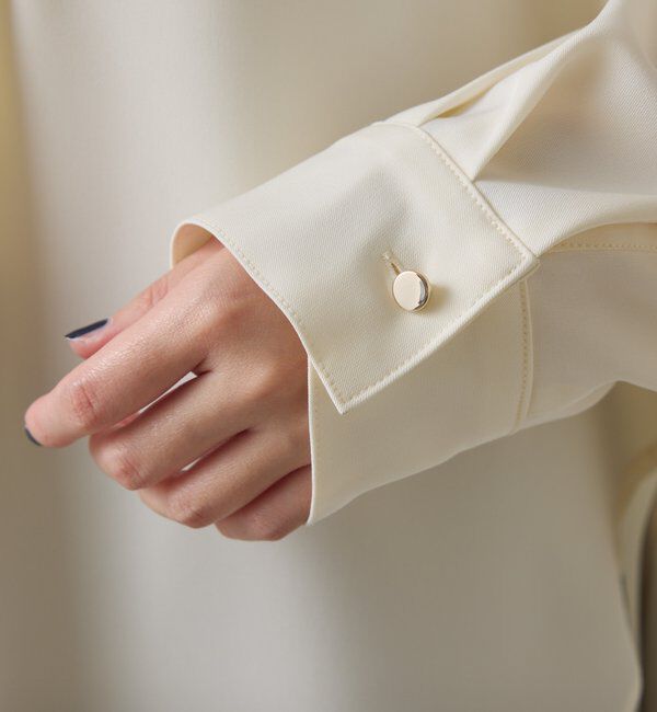  「スキッパーオーバーブラウス」|シャツ・ブラウス|