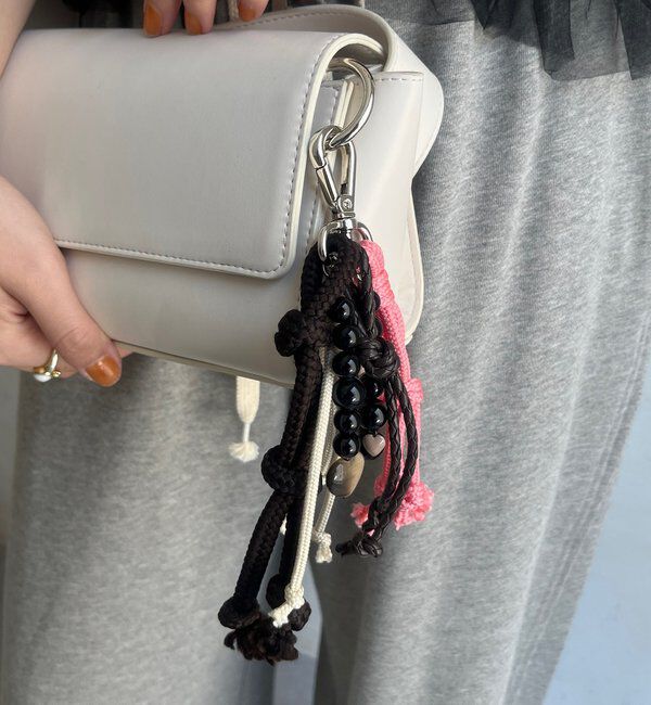  「【新色追加】ハンドメイドチャーム」|その他|ブラウン