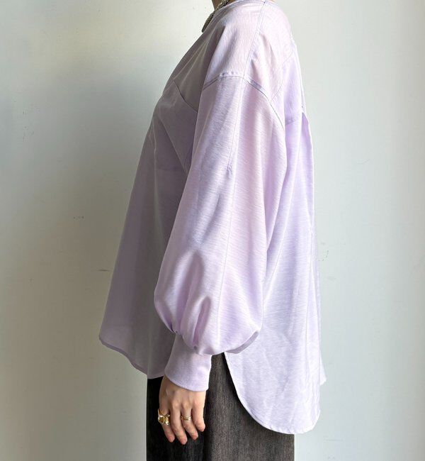  「【新色追加】GOLDボタンVVシャツ」|シャツ・ブラウス|