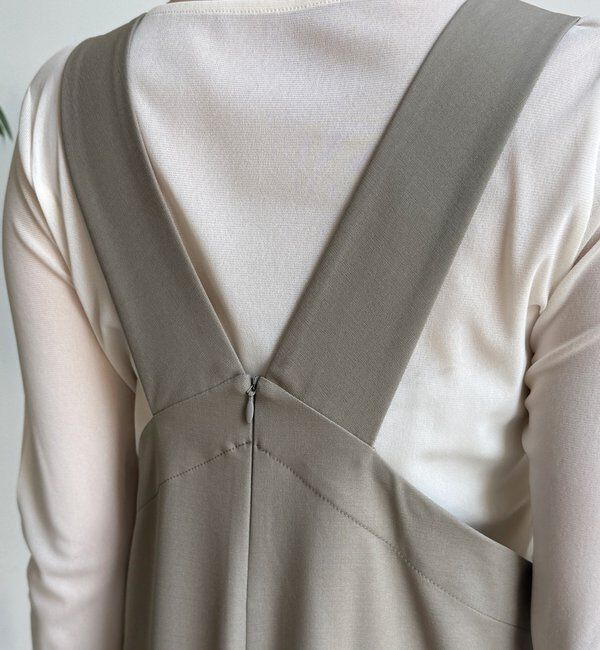  「【WEB限定】ラップ風サロペット」|ワンピース|