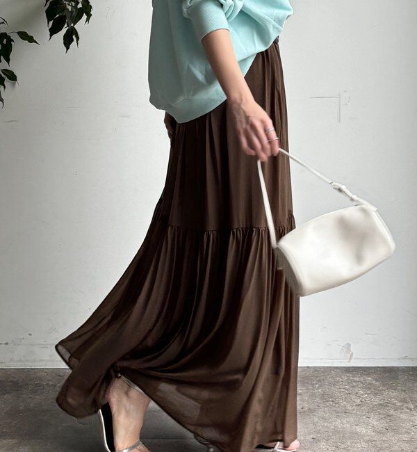  「エアリーギャザースカート」|スカート|