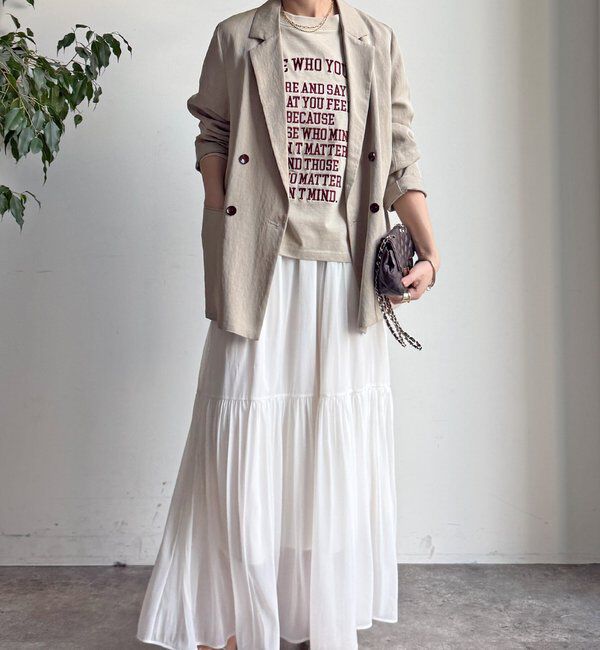  「【WEB限定】コットンロゴTEE」|Tシャツ・カットソー|