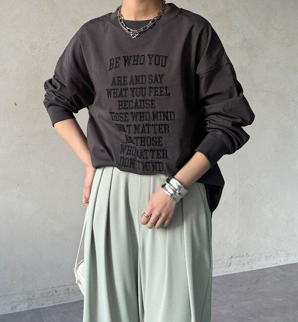  「【WEB限定】コットンロゴTEE」|Tシャツ・カットソー|