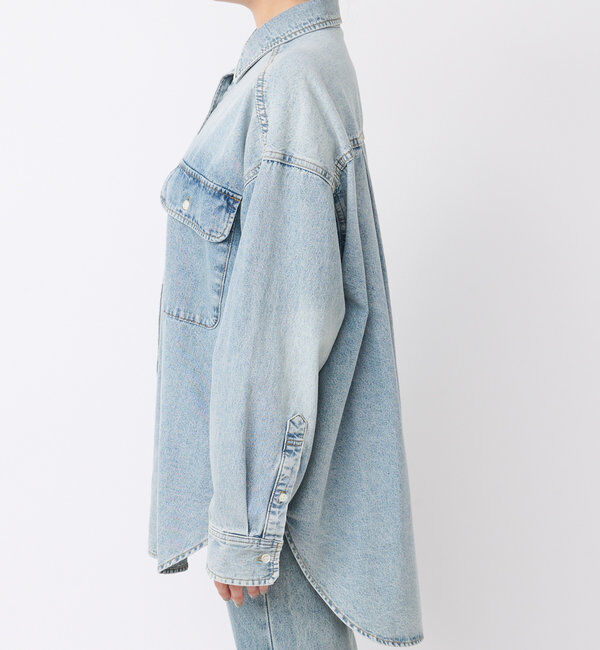  「【ベストセラー】【MONN.:.(モン)】ビッグデニムシャツ」|シャツ・ブラウス|