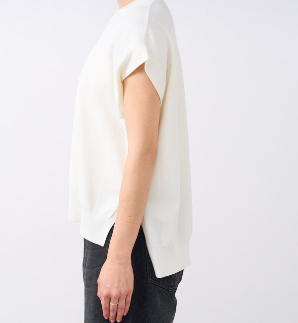  「【接触冷感】クールタッチショルダーニット」|ニット・セーター|