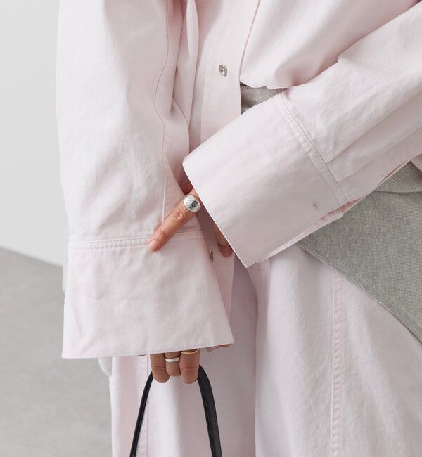  「予約【セットアップ着用可能】ガーメントダイコットンツイルシャツ」|シャツ・ブラウス|