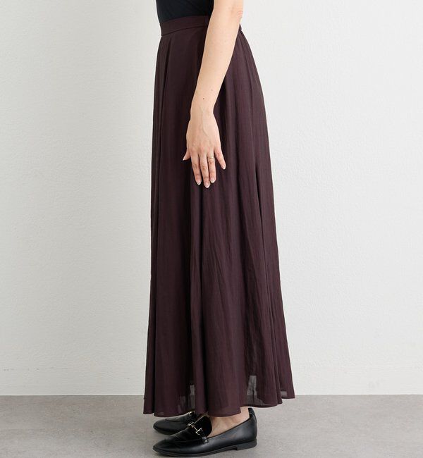  「予約【軽やか素材】カッセンサーキュラースカート」|スカート|