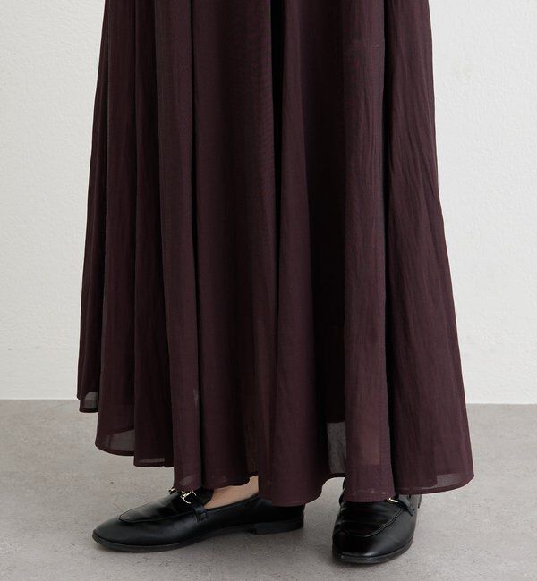  「予約【軽やか素材】カッセンサーキュラースカート」|スカート|