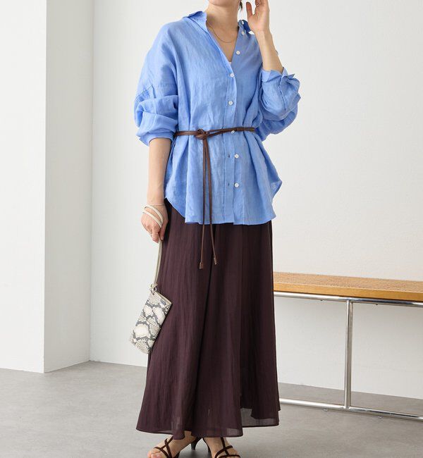  「予約【軽やか素材】カッセンサーキュラースカート」|スカート|