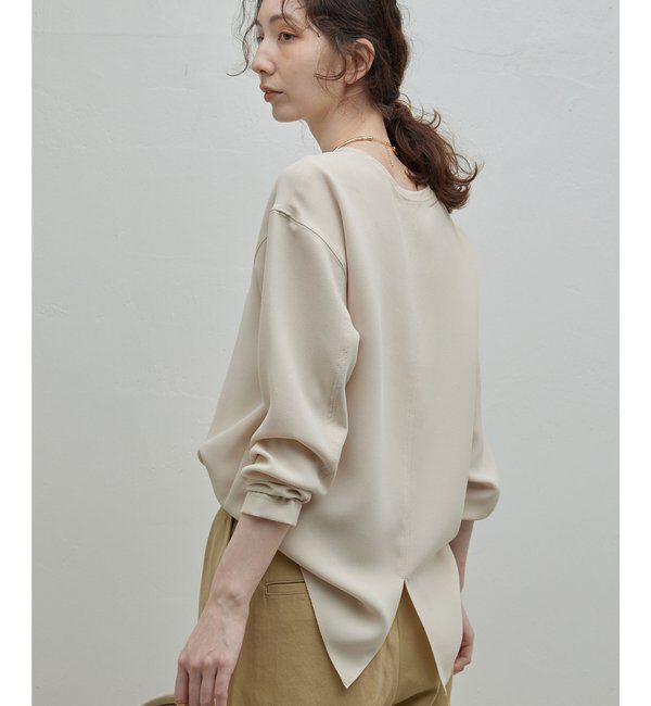 新色登場！】バックスリットブラウスT｜ルミネのファッション通販
