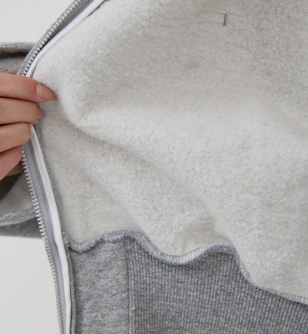  「【PEAS】杢ジップパーカー」|Tシャツ・カットソー|