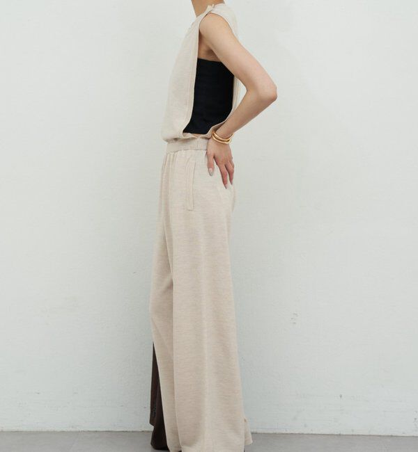  「【HERITANOVUM】スリーブレスニットコンビネゾン」|ワンピース|