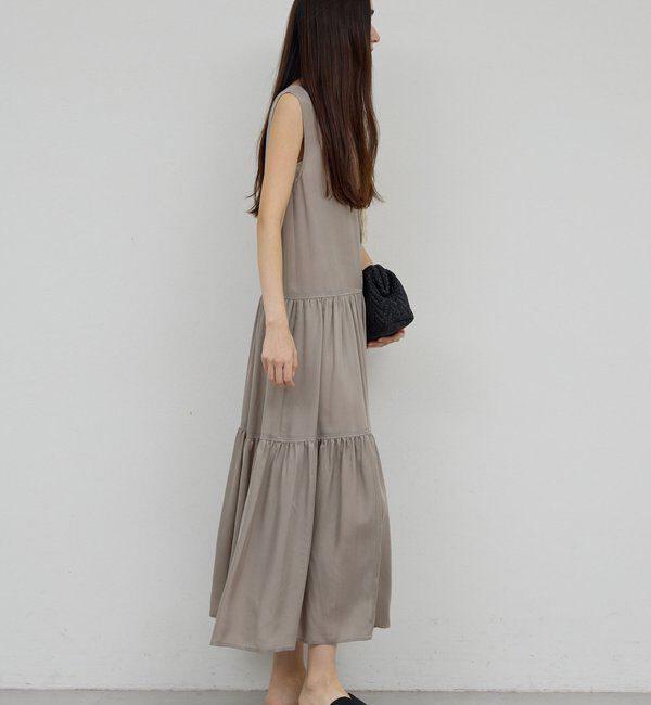  「ティアードノースリワンピース」|ワンピース|