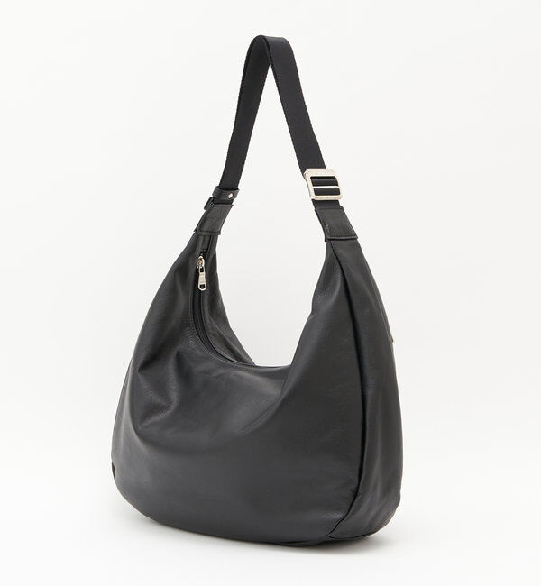  「ソフトレザーラウンドビッグショルダーバッグ」|ショルダー・メッセンジャー|