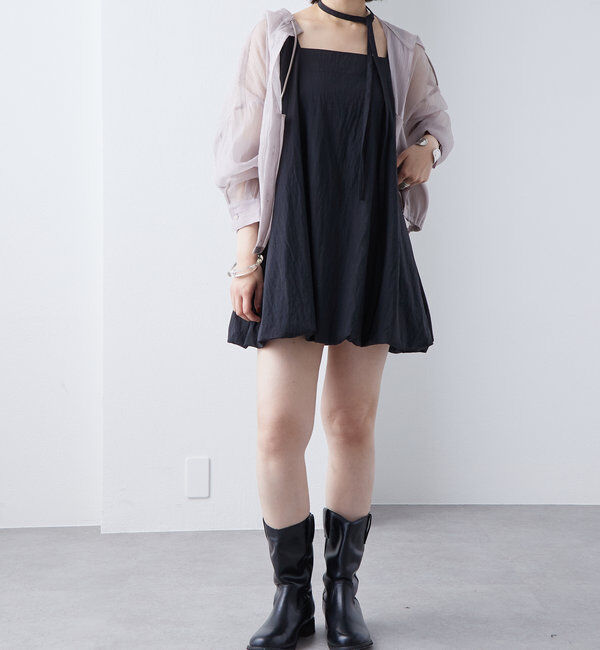  「シアーフーディーシャツ」|シャツ・ブラウス|