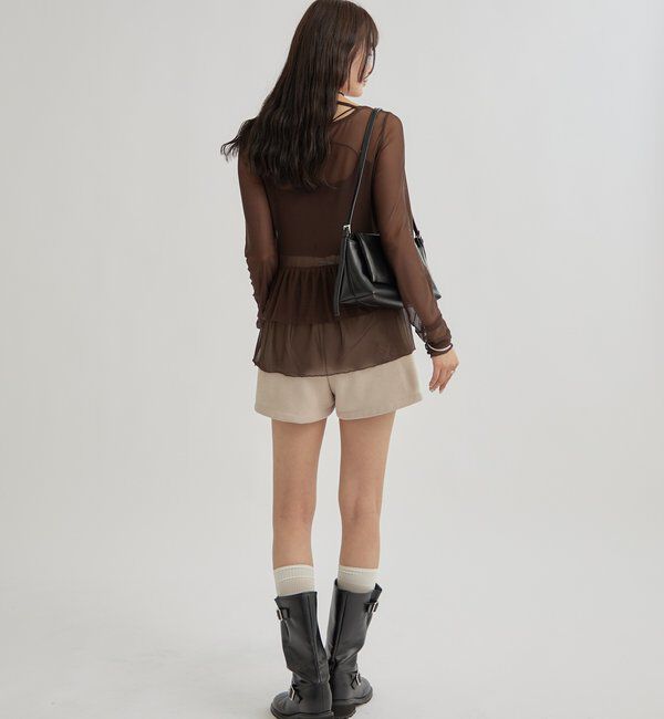  「ドットティアードプルオーバー」|Tシャツ・カットソー|