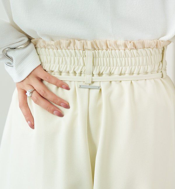  「Wベルトパンツ」|チノ|