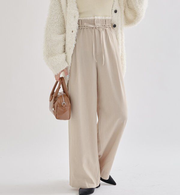  「Wベルトパンツ」|チノ|