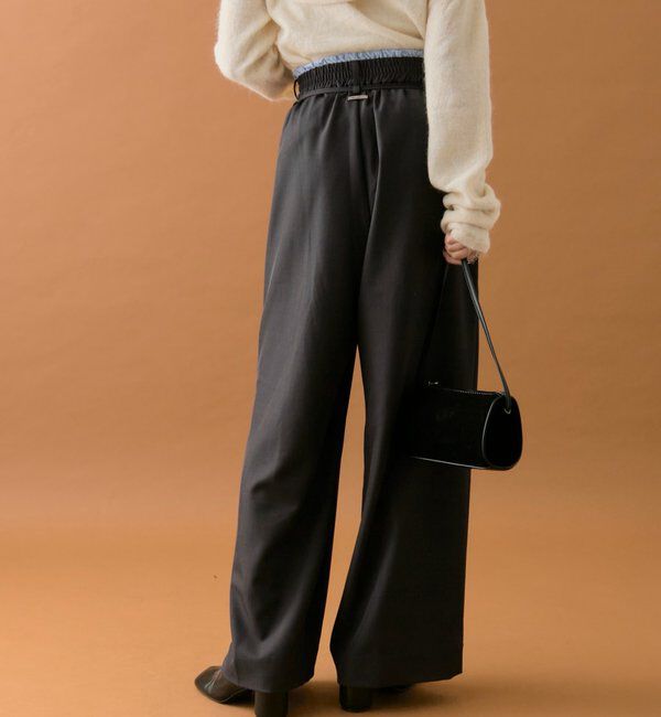  「Wベルトパンツ」|チノ|