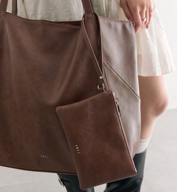  「lotiポーチ付きBIGトート」|トートバッグ|